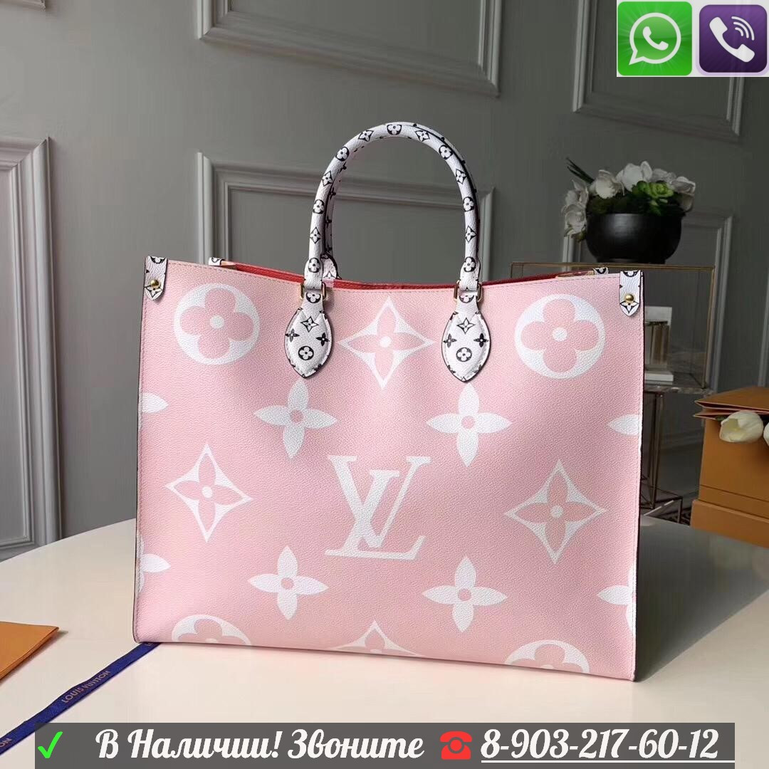 Сумка Louis vuitton onthego Луи Виттон Шоппер большая