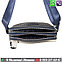 Синяя сумка Gucci Signature Gucci Планшетка через плечо на ремне барсетка, фото 4