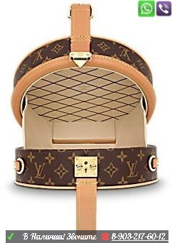 Круглая Сумка Клатч Louis Vuitton Petite Boite Chapeau ЛВ Вуитон