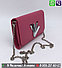 Клатч Кошелек Louis Vuitton Twist Розовый Луи виттон 2 в 1, фото 4