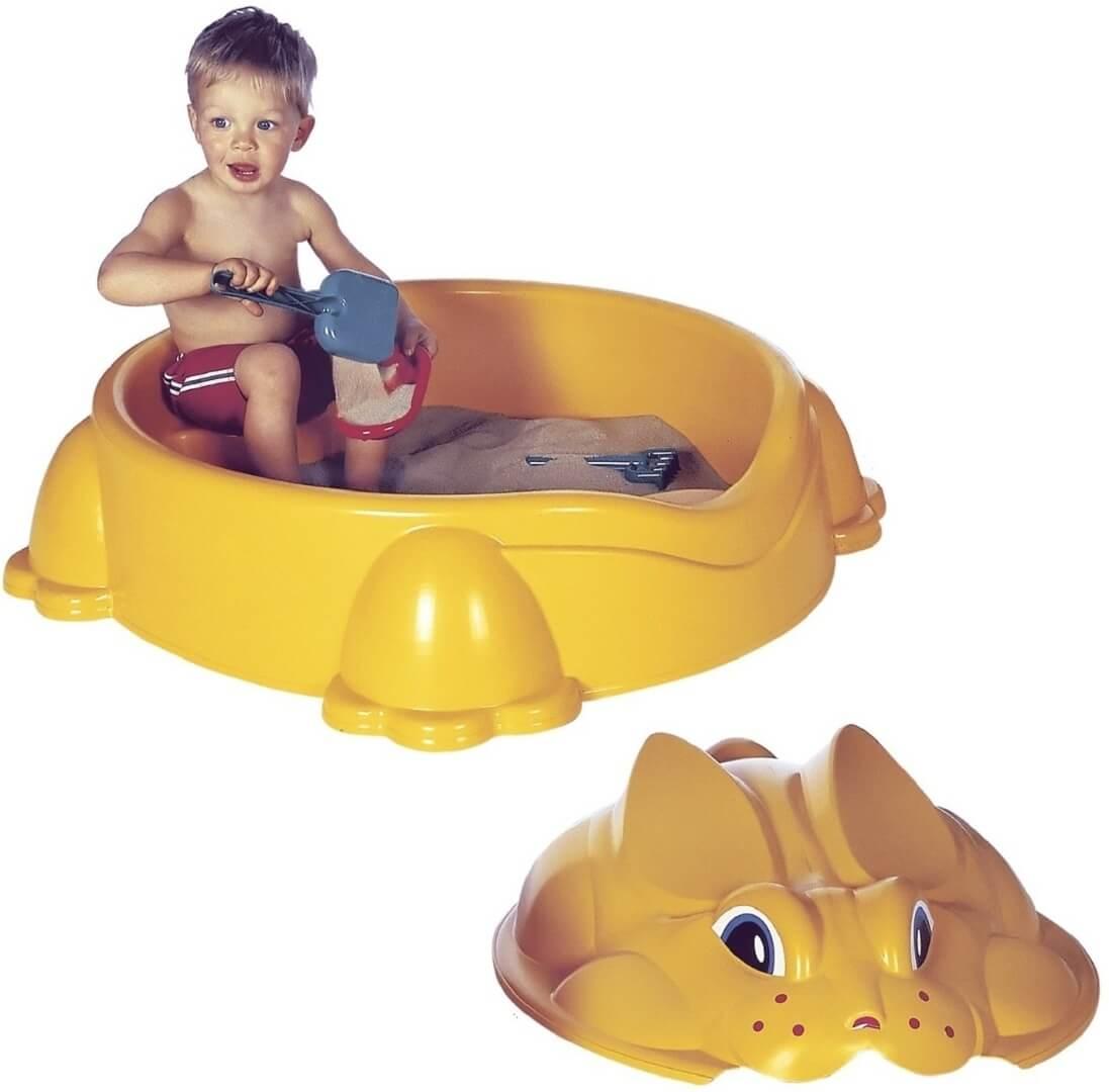 PARADISO TOYS Песочница с крышкой Кролик (84х92х46h)