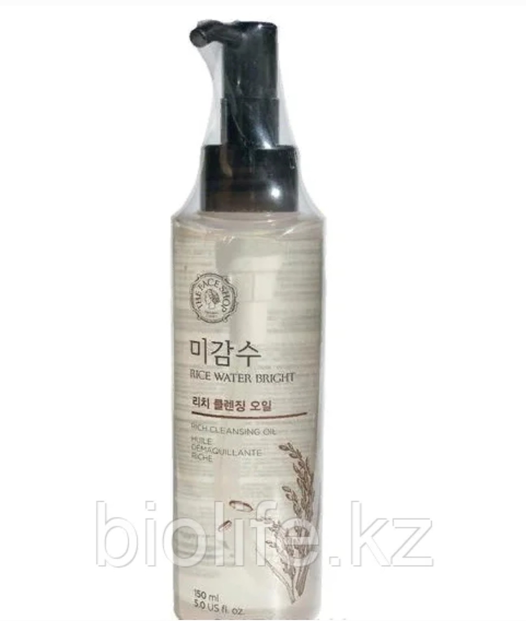 Гидрофильное масло (для сухой кожи) The Face Shop Rich Cleansing Oil 150ml.