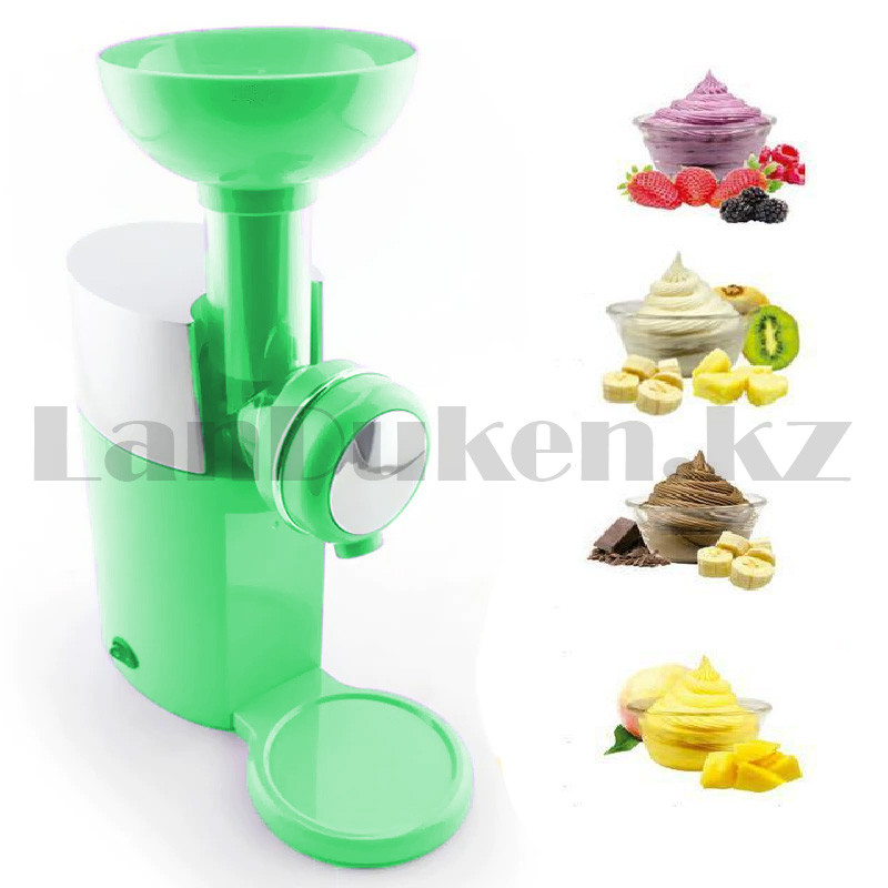Аппарат для фруктового мороженого Swirlio зеленый - фото 1 - id-p99367713