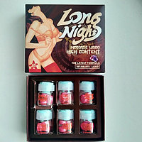 Long Night(Длинная ночь)упаковка 6 баночек по 3 таблетки
