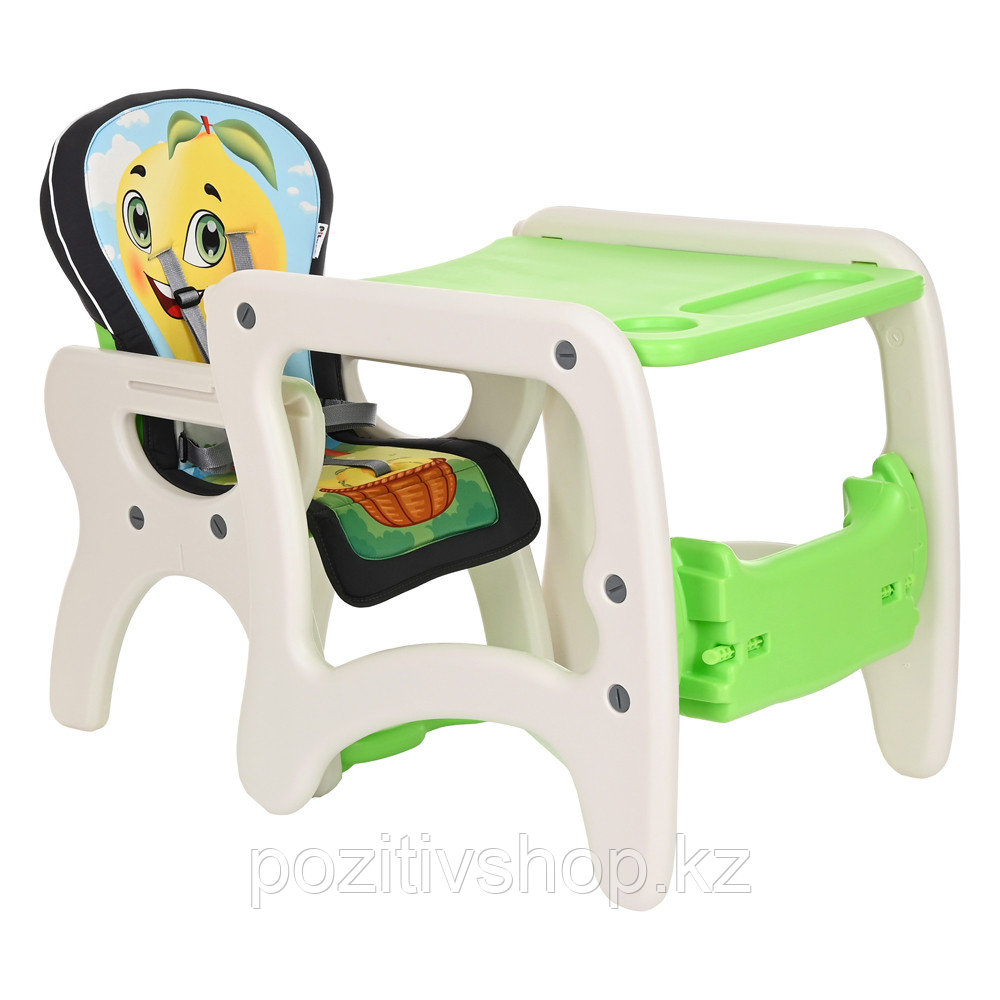 Детский стул-трансформер для кормления Pituso Carlo Лимончик - фото 6 - id-p99372545