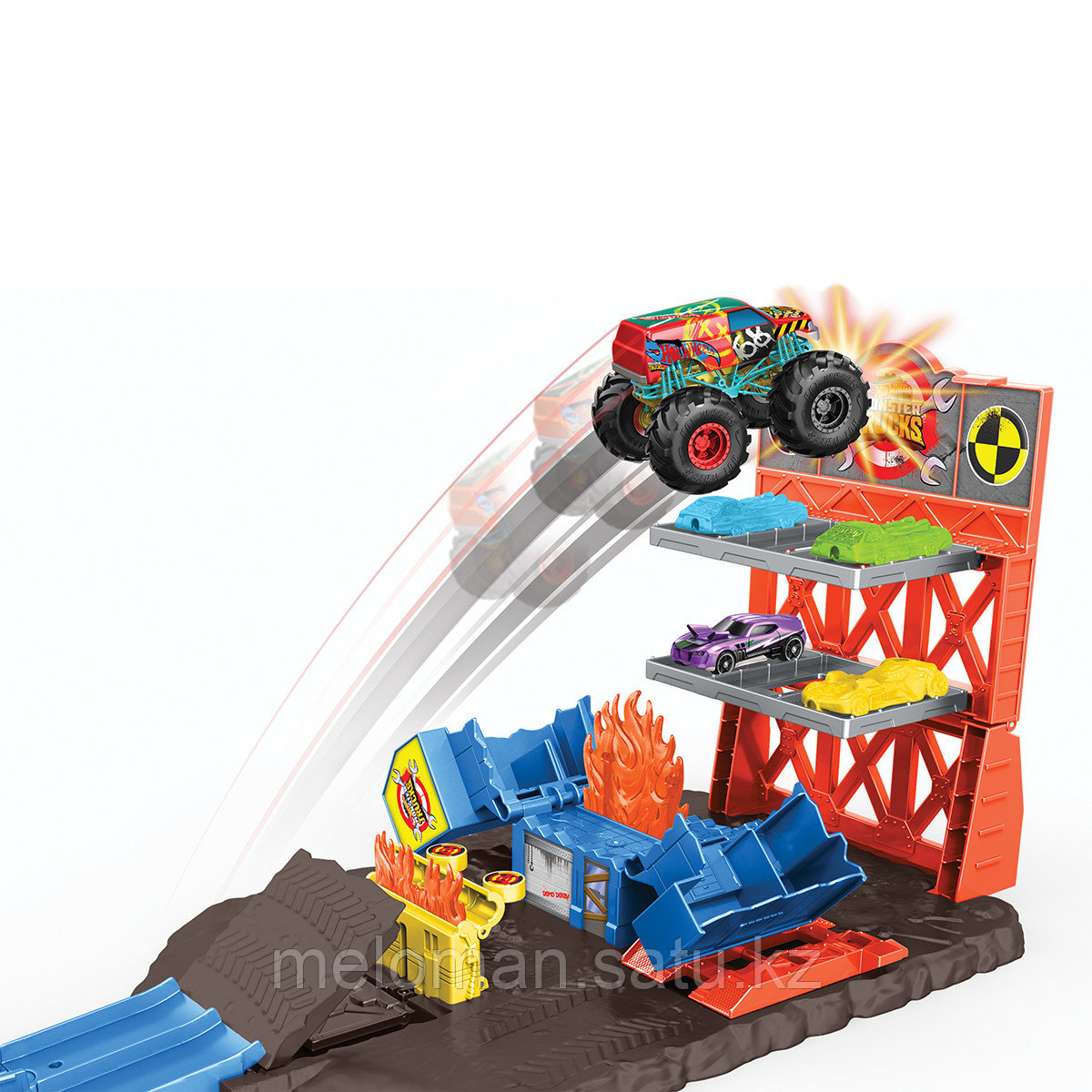 Hot Wheels: Track Builder. Игровой набор Приключения на станции - фото 8 - id-p99374420