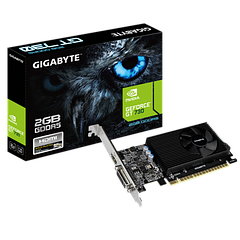 Видеокарта 2Gb PCI-E GDDR5 GIGABYTE GV-N730D5-2GL, DVI+HDMI, GeForce GT 730