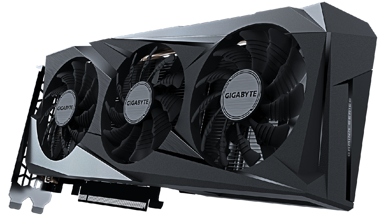 Видеокарта 8Gb PCI-E GDDR6X GIGABYTE GV-N3050GAMING OC-8GD 2хHDMI+2xDP GeForce RTX3050