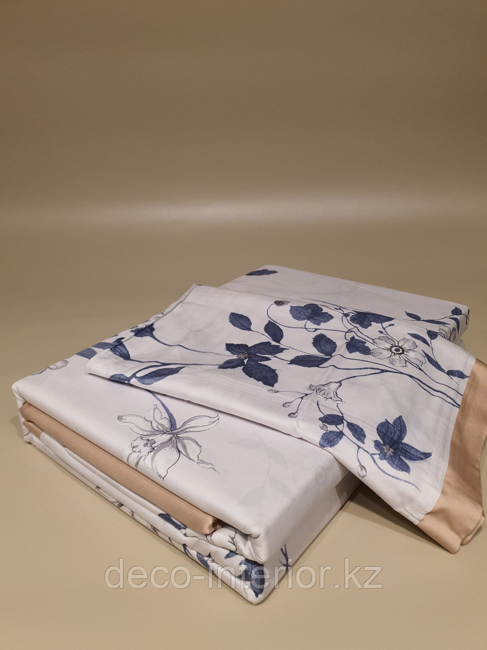 Комплект постельного белья из египетского хлопка с растительным принтом - фото 10 - id-p94021579