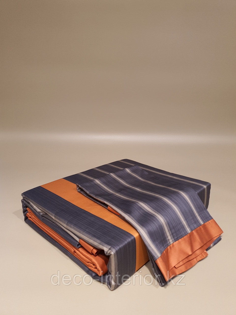 Комплект постельного белья из египетского хлопка с полосками - фото 2 - id-p94023268