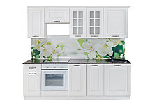 Кухонный гарнитур Белла 2,4 м, белый  246х216х60 см, фото 3