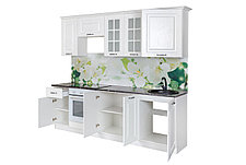 Кухонный гарнитур Белла 2,4 м, белый  246х216х60 см, фото 2