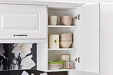 Кухонный гарнитур Белла 2,4 м, белый  246х216х60 см, фото 3