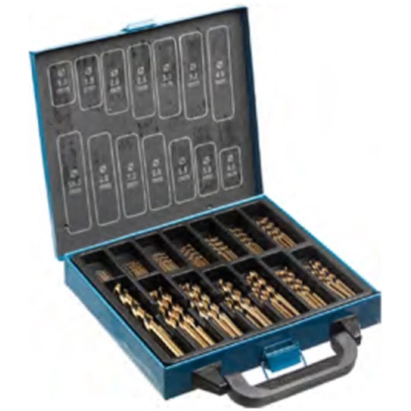 Набор сверл по металлу Зубр 99 шт. Ø 1-10 мм., класс А, сталь Р6М5К5