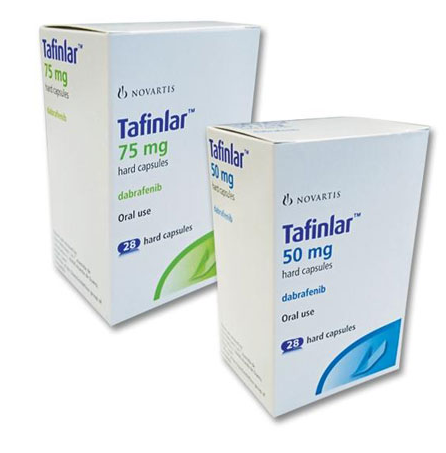 Тафинлар (Tafinlar) | Дабрафениб (dabrafenib) 50 мг, 75 мг