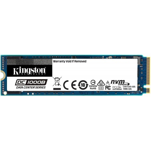 Твердотельный накопитель SSD 480 Gb, M.2 2280, Kingston DC1000B, SEDC1000BM8/480G NVMe PCIe