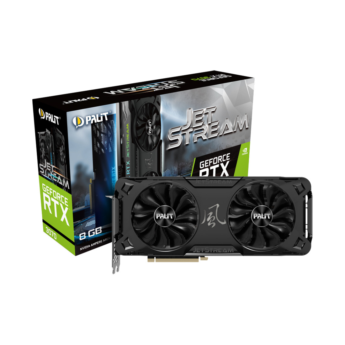 Видеокарта PALIT RTX3070 JETSTREAM 8G (NE63070019P2-1040J)