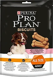 Pro Plan Biscuits 400г печенье для собак лосось с рисом