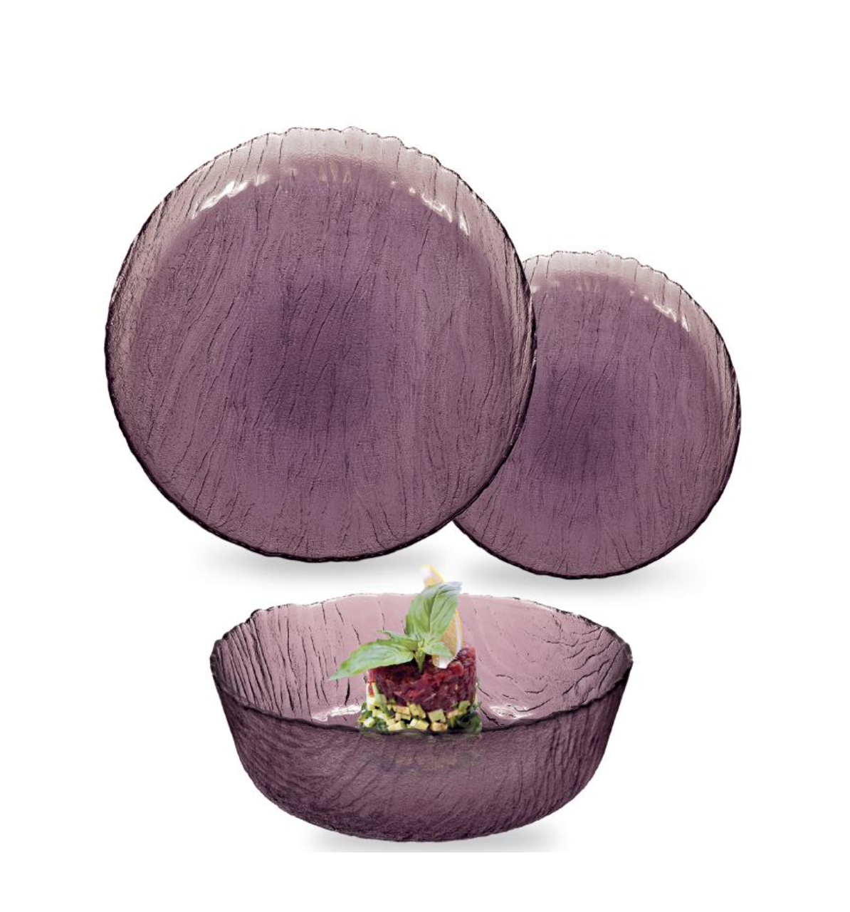 Столовый набор Luminarc Volcano Lilac (Вулкан Лилак) - 18 предметов