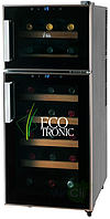 Отдельностоящий винный шкаф 12-21 бутылка Ecotronic WCM2-21DE