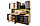 Кухонный гарнитур Маренго 2,4 м, дуб золотой Крафт, маренго 240х210х60 см, фото 2