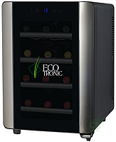 Отдельностоящий винный шкаф до 12 бутылок Ecotronic WCM-12TE