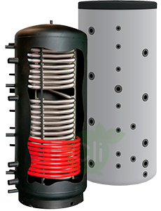 Бак-аккумулятор послойного нагрева Galmet MULTI-INOX 600 (1 стал. теплообм.) - фото 1 - id-p99403011