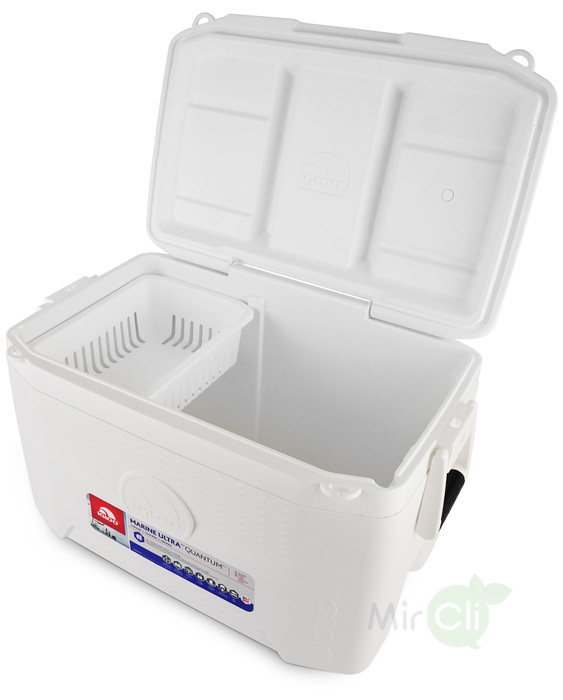 Переносной холодильник для машины Igloo Quantum 55 Marine Ultra white - фото 1 - id-p99407089