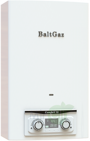 Газовый проточный водонагреватель BaltGaz Comfort 15 New - фото 1 - id-p99391757