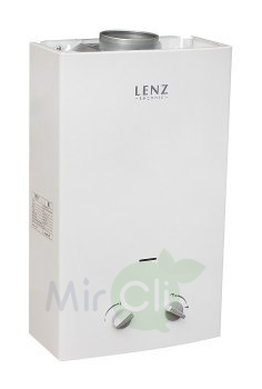 Газовый проточный водонагреватель Lenz Technic 10L WHITE