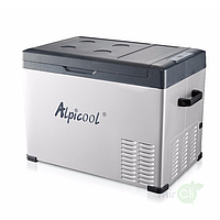 Китайский автохолодильник компрессорный Alpicool C40 (40 л.) 12-24-220В черный