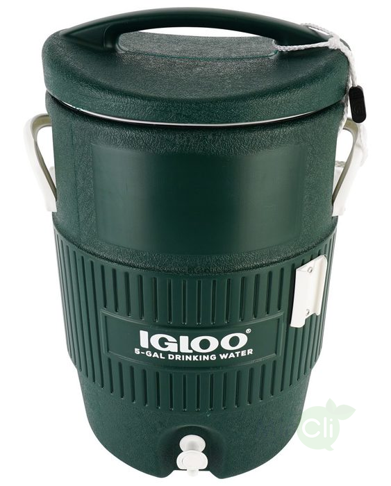 Термоконтейнер Igloo 5 Gal Green - фото 1 - id-p99403498