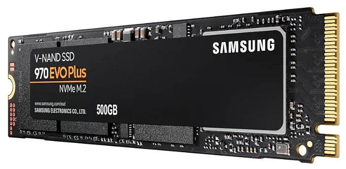 Твердотельный накопитель 500GB SSD Samsung 970 EVO Plus M.2 2280 MZ-V7S500BW
