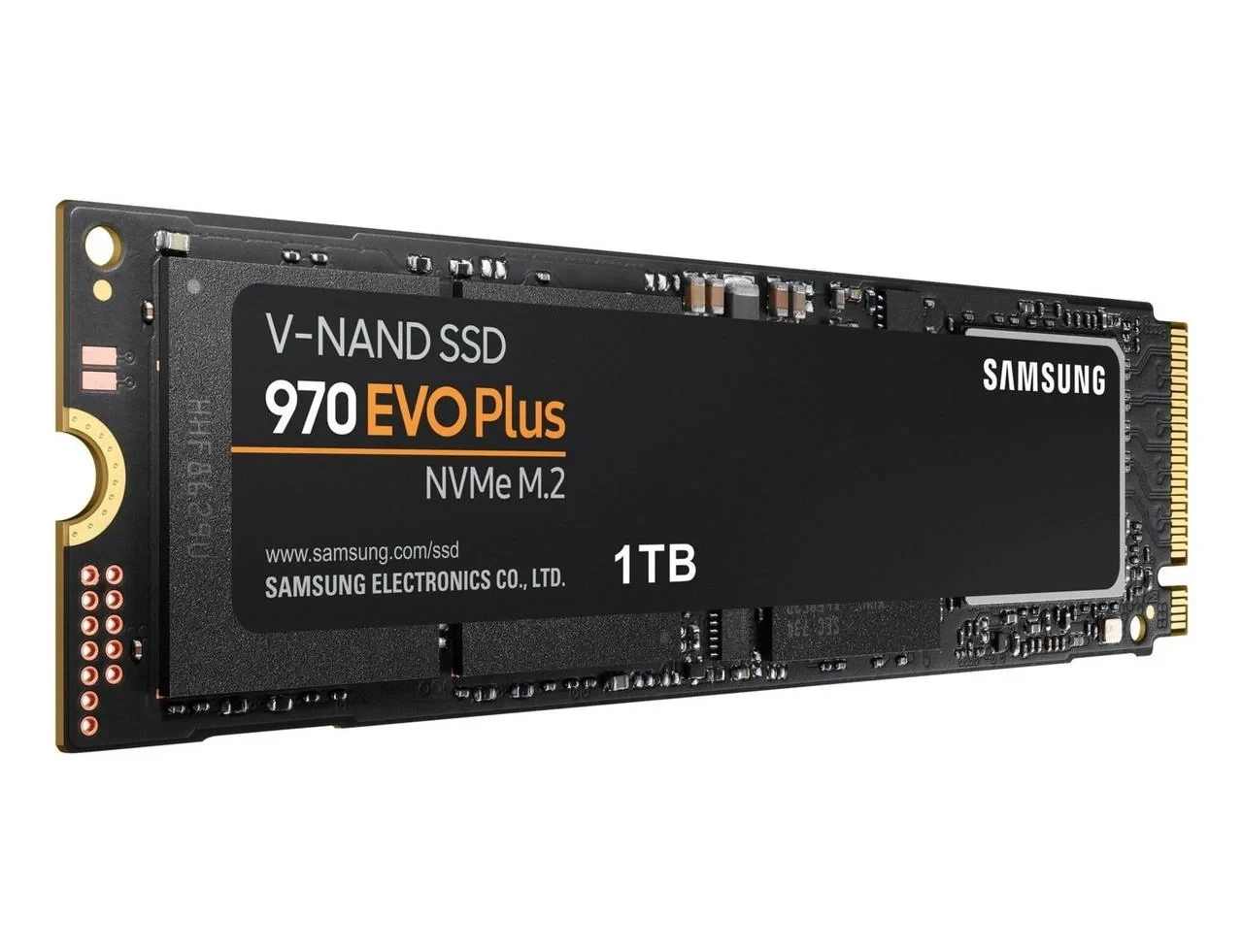 Твердотельный накопитель Samsung MZ-V7S1T0BW SSD 970 EVO PLUS 1TB M.2 (2280) PCIe Gen 3.0 x 4, NVMe 1.3