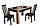 Стул Рига, Венге, тёмно-коричневый (меркури даркбраун) 40х100х50,2 см, фото 3