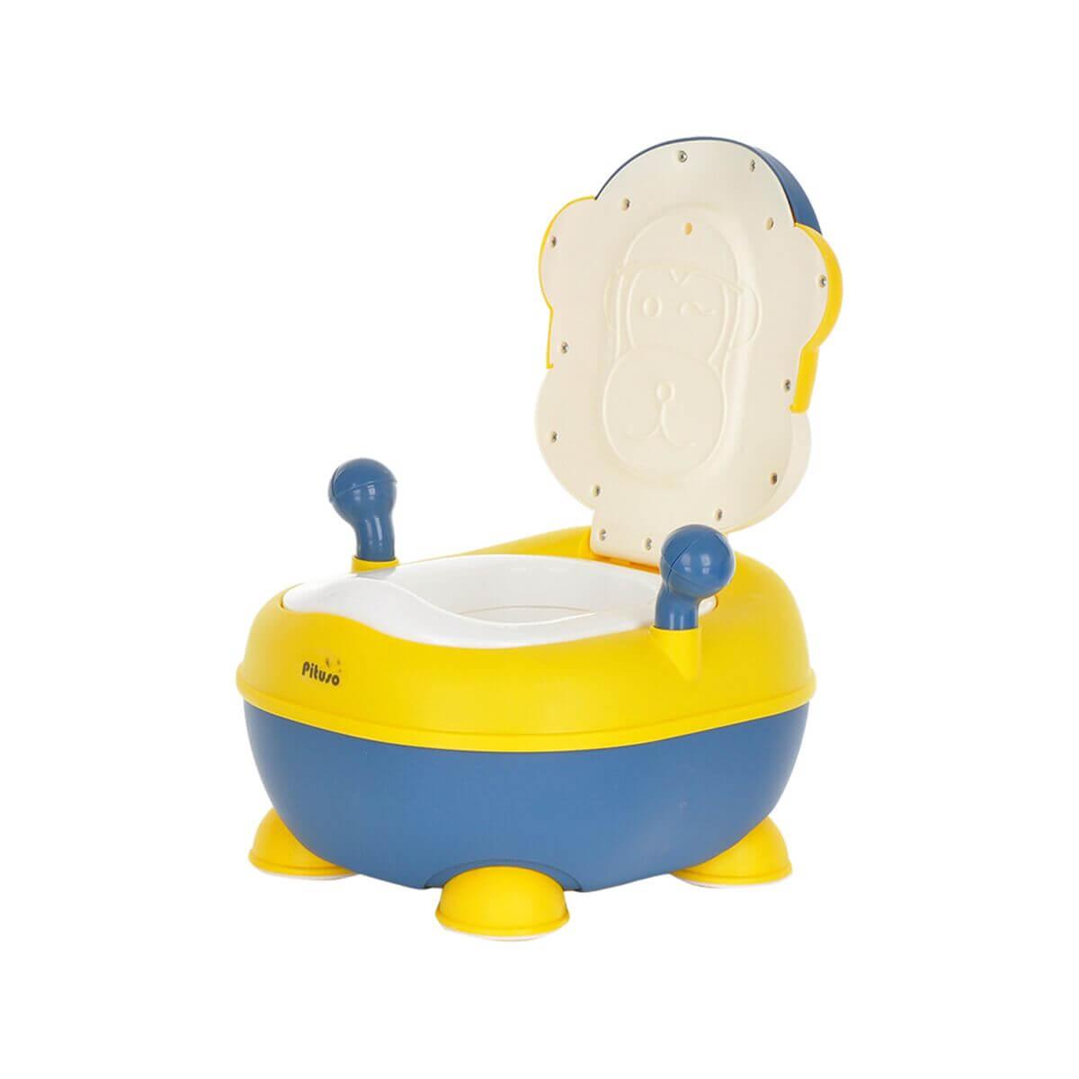PITUSO Детский горшок Обезьянка Yellow/Желтый 33*35*47 см