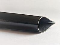 Ткань ПВХ GRÜNWELT 900гр чёрная глянец 3х50м