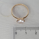 Помолвочное кольцо из позолоченного серебра SOKOLOV 93010536 позолота,конго, фото 8