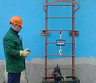 Испытание пожарных лестниц