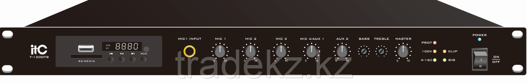 ITC Audio T-500DTB микширующий усилитель Class D с USB/SD/TUNER и Bluetooth, фото 1