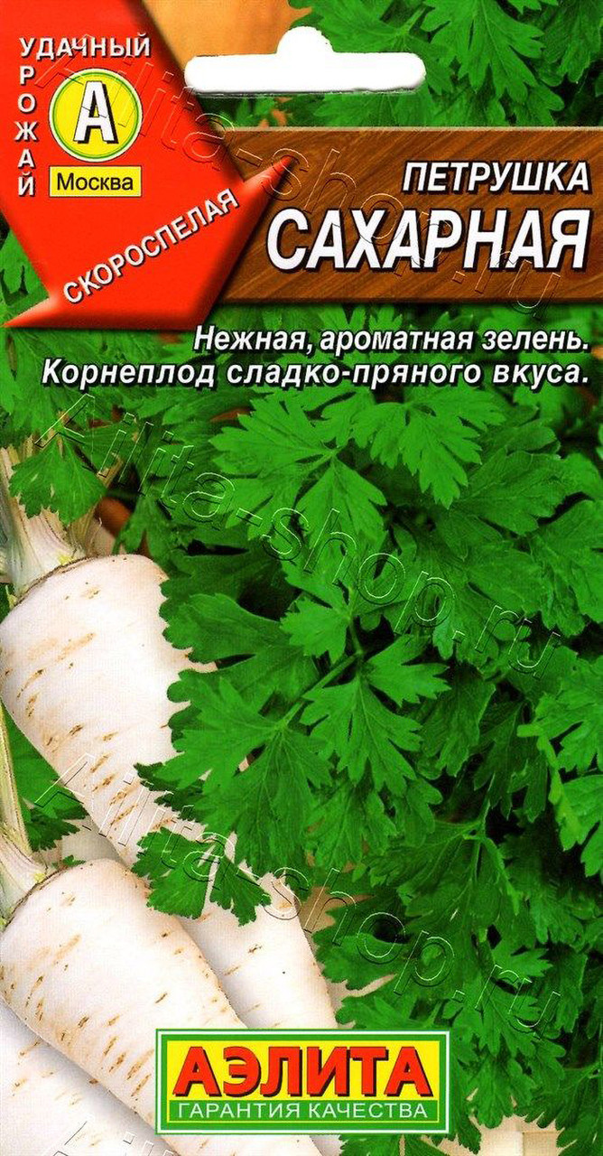 Семена Петрушки корневой "Сахарная" Аэлита - фото 1 - id-p99442711