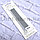 Ремешок нейлоновый на липучке для смарт часов 22 мм бело-серый, фото 9