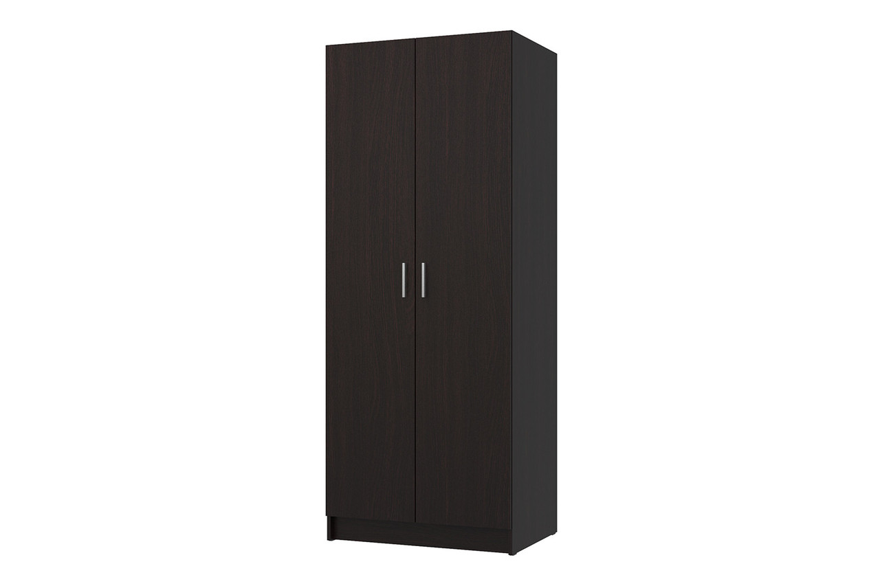 Шкаф для одежды 2-дверный Лофт, венге 80х202х57,5 см