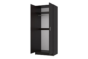 Шкаф для одежды 2-дверный Лофт, венге 80х202х57,5 см, фото 2