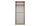 Шкаф для одежды 2-дверный Лофт , дуб Сонома 80х202х57,5 см, фото 4