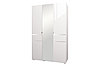 Шкаф для одежды 3-дверный Линда, белый снег 136,1х220х60,6 см