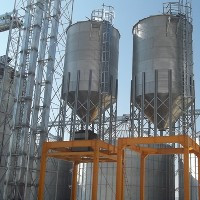 силоса mysilo с конусным дном