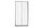 Шкаф-купе 2-дверный Slide, белый снег 120х220,3х60,1 см, фото 4