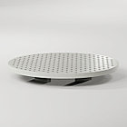 Решетка-лежак из композитного мраморного камня Архитас Waffles комплект, фото 4