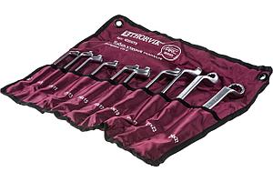 Набор ключей гаечных накидных изогнутых серии ARC в сумке, 6-27 мм, 10 предметов W2S10TB